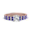 Thumbnail 62 - hidden-halo-half-way-asscher-cut-diamond-wedding-ring-set-with-sapphire-in-FD9168ASGSABLANGLE3-NL-RG