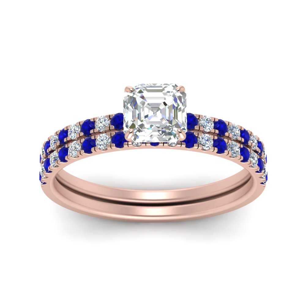 hidden-halo-half-way-asscher-cut-diamond-wedding-ring-set-with-sapphire-in-FD9168ASGSABLANGLE3-NL-RG