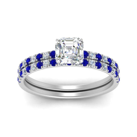 hidden-halo-half-way-asscher-cut-diamond-wedding-ring-set-with-sapphire-in-FD9168ASGSABLANGLE3-NL-WG