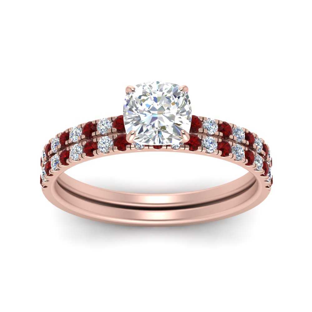 hidden-halo-half-way-cushion-cut-diamond-wedding-ring-set-with-ruby-in-FD9168CUGRUDRANGLE3-NL-RG