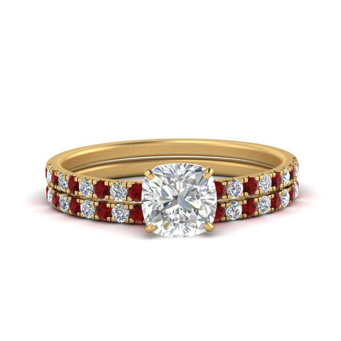 hidden-halo-half-way-cushion-cut-diamond-wedding-ring-set-with-ruby-in-FD9168CUGRUDRANGLE3-NL-YG