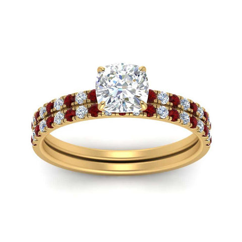 hidden-halo-half-way-cushion-cut-diamond-wedding-ring-set-with-ruby-in-FD9168CUGRUDRANGLE3-NL-YG