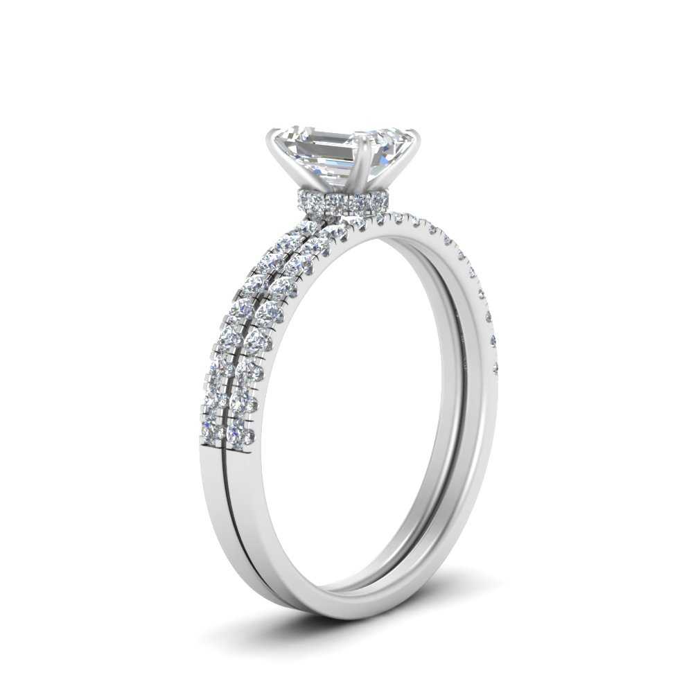 hidden-halo-half-way-emerald-cut-diamond-wedding-ring-set-in-FD9168EMANGLE3-NL-WG