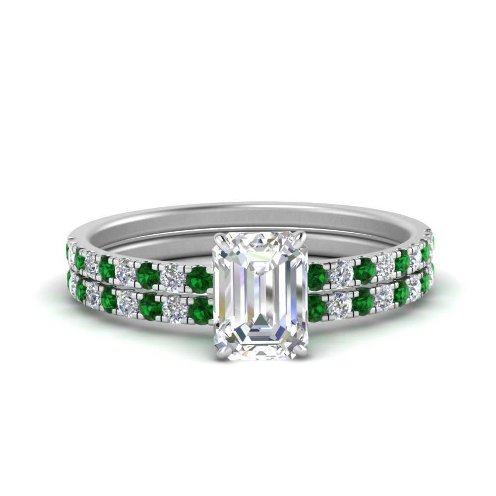 hidden-halo-half-way-emerald-cut-diamond-wedding-ring-set-with-emerald-in-FD9168EMGEMGRANGLE3-NL-WG