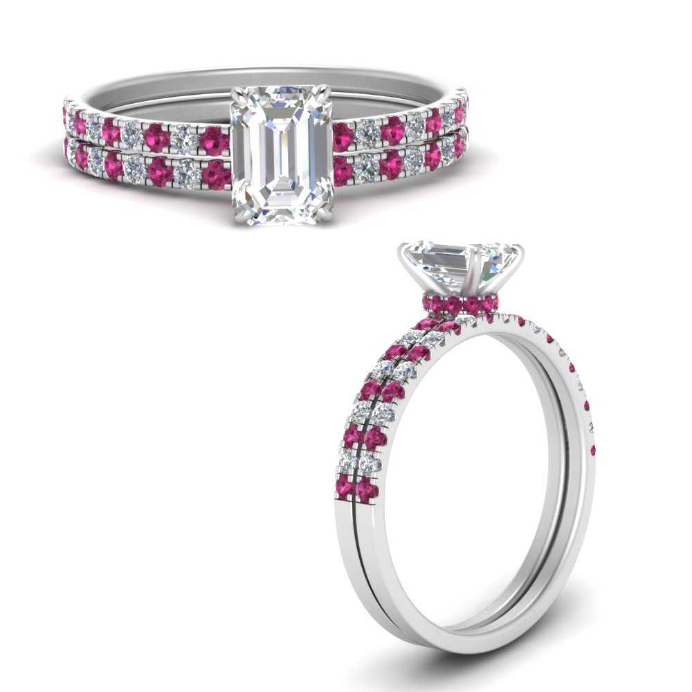 hidden-halo-half-way-emerald-cut-diamond-wedding-ring-set-with-pink-sapphire-in-FD9168EMGSADRPIANGLE3-NL-WG