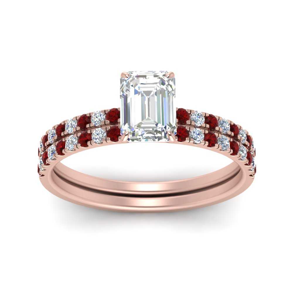 hidden-halo-half-way-emerald-cut-diamond-wedding-ring-set-with-ruby-in-FD9168EMGRUDRANGLE3-NL-RG