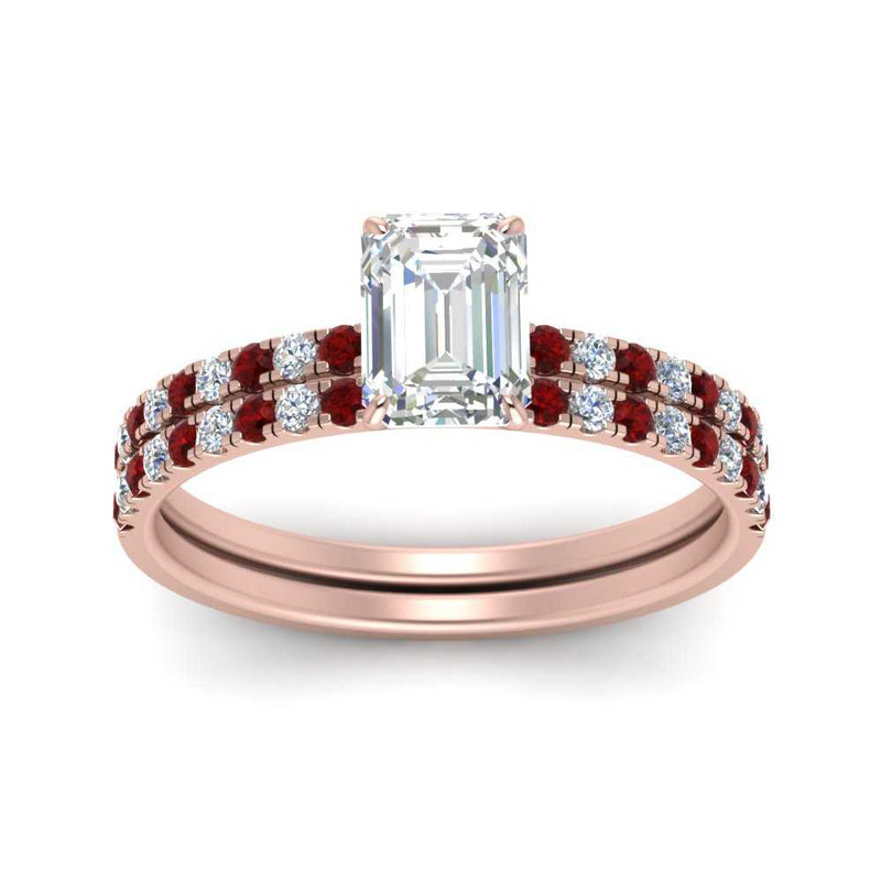hidden-halo-half-way-emerald-cut-diamond-wedding-ring-set-with-ruby-in-FD9168EMGRUDRANGLE3-NL-RG