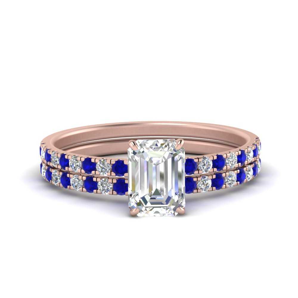 hidden-halo-half-way-emerald-cut-diamond-wedding-ring-set-with-sapphire-in-FD9168EMGSABLANGLE3-NL-RG
