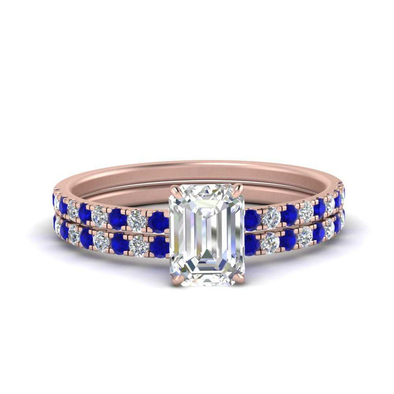 hidden-halo-half-way-emerald-cut-diamond-wedding-ring-set-with-sapphire-in-FD9168EMGSABLANGLE3-NL-RG