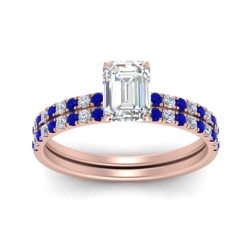 hidden-halo-half-way-emerald-cut-diamond-wedding-ring-set-with-sapphire-in-FD9168EMGSABLANGLE3-NL-RG