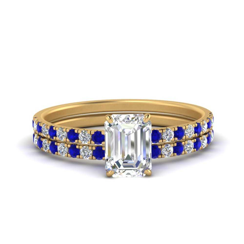 hidden-halo-half-way-emerald-cut-diamond-wedding-ring-set-with-sapphire-in-FD9168EMGSABLANGLE3-NL-YG