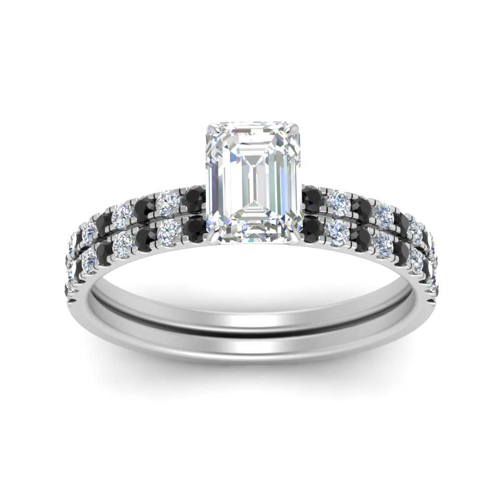 hidden-halo-half-way-emerald-cut-wedding-ring-set-with-black-diamond-in-FD9168EMGBLACKANGLE3-NL-WG