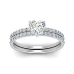 Load image into Gallery viewer, hidden-halo-half-way-heart-shaped-diamond-wedding-ring-set-in-FD9168HTANGLE3-NL-WG
