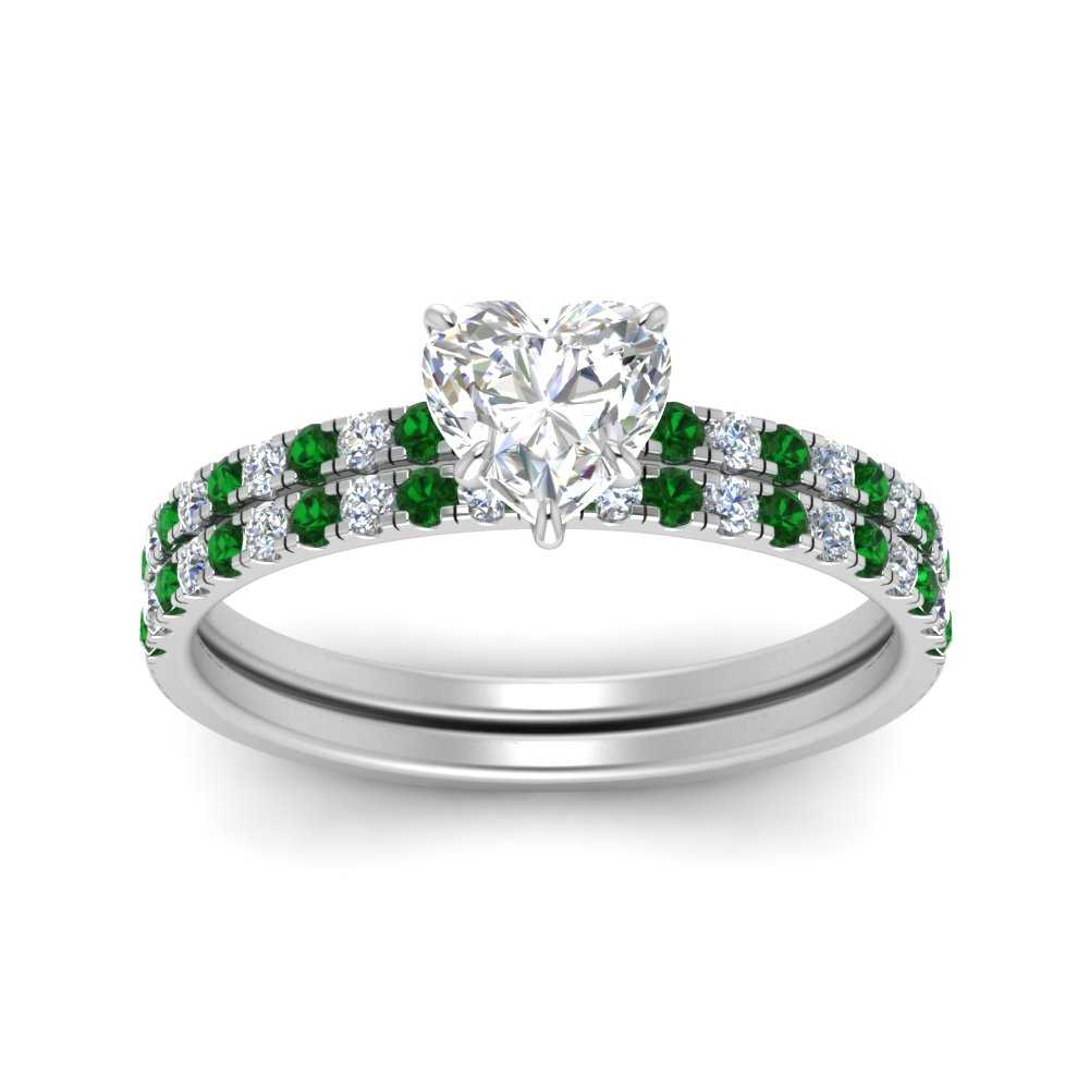 hidden-halo-half-way-heart-shaped-diamond-wedding-ring-set-with-emerald-in-FD9168HTGEMGRANGLE3-NL-WG
