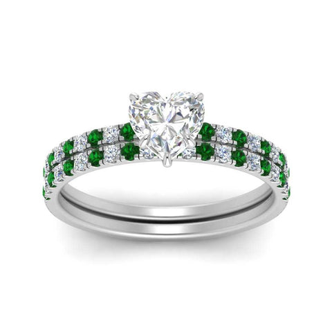 hidden-halo-half-way-heart-shaped-diamond-wedding-ring-set-with-emerald-in-FD9168HTGEMGRANGLE3-NL-WG