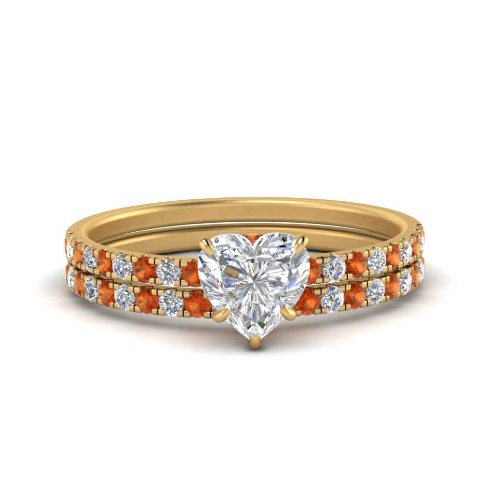 hidden-halo-half-way-heart-shaped-diamond-wedding-ring-set-with-orange-sapphire-in-FD9168HTGSAORANGLE3-NL-YG