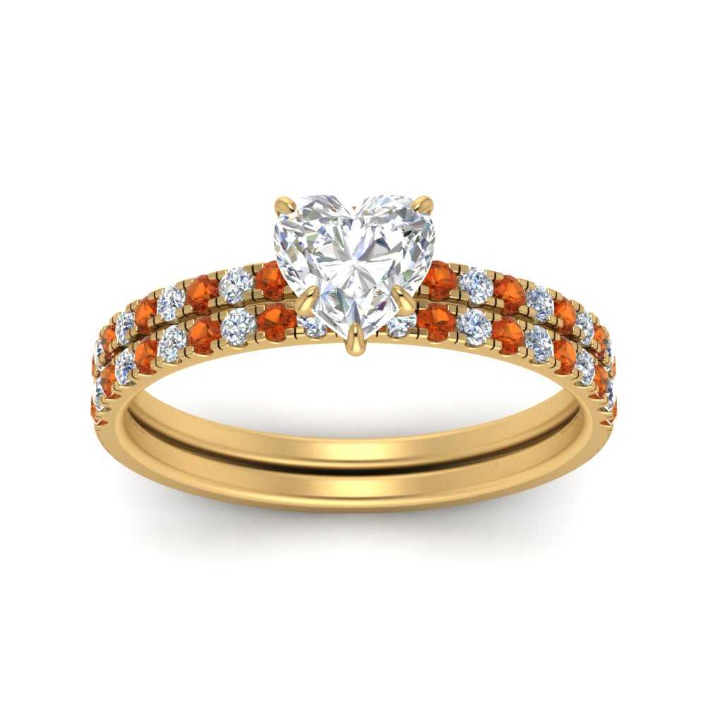 hidden-halo-half-way-heart-shaped-diamond-wedding-ring-set-with-orange-sapphire-in-FD9168HTGSAORANGLE3-NL-YG