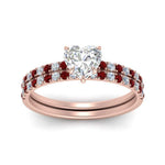 Load image into Gallery viewer, hidden-halo-half-way-heart-shaped-diamond-wedding-ring-set-with-ruby-in-FD9168HTGRUDRANGLE3-NL-RG
