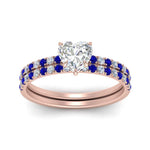 Load image into Gallery viewer, hidden-halo-half-way-heart-shaped-diamond-wedding-ring-set-with-sapphire-in-FD9168HTGSABLANGLE3-NL-RG
