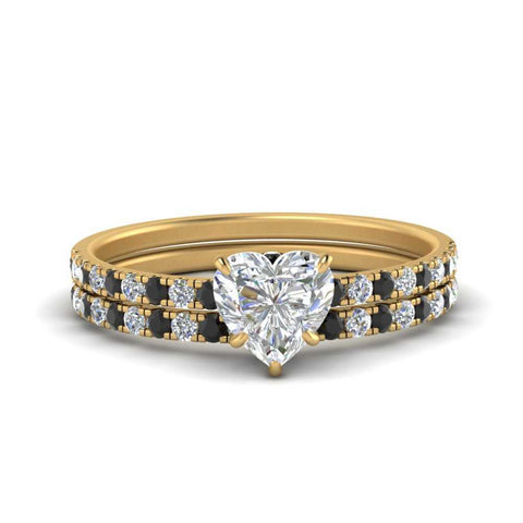 hidden-halo-half-way-heart-shaped-wedding-ring-set-with-black-diamond-in-FD9168HTGBLACKANGLE3-NL-YG
