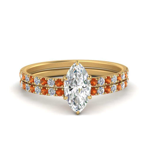 hidden-halo-half-way-marquise-cut-diamond-wedding-ring-set-with-orange-sapphire-in-FD9168MQGSAORANGLE3-NL-YG
