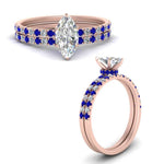 Load image into Gallery viewer, hidden-halo-half-way-marquise-cut-diamond-wedding-ring-set-with-sapphire-in-FD9168MQGSABLANGLE3-NL-RG
