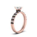 Load image into Gallery viewer, hidden-halo-half-way-marquise-cut-wedding-ring-set-with-black-diamond-in-FD9168MQGBLACKANGLE3-NL-RG
