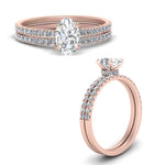 Load image into Gallery viewer, hidden-halo-half-way-oval-shaped-diamond-wedding-ring-set-in-FD9168OVANGLE3-NL-RG
