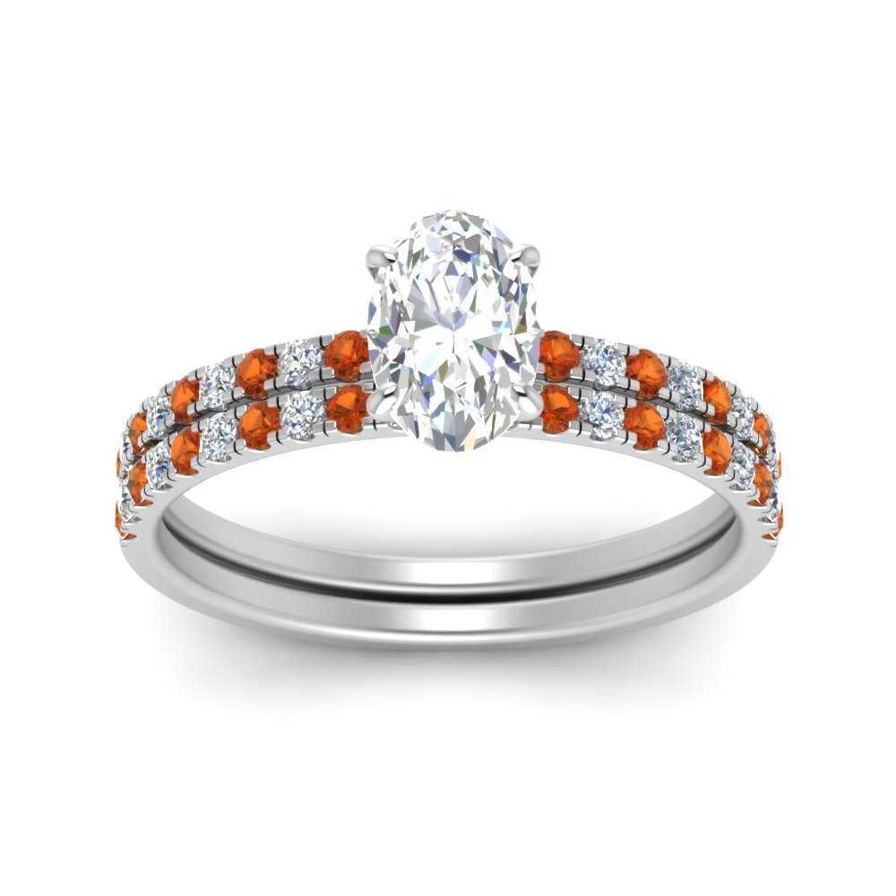 hidden-halo-half-way-oval-shaped-diamond-wedding-ring-set-with-orange-sapphire-in-FD9168OVGSAORANGLE3-NL-WG