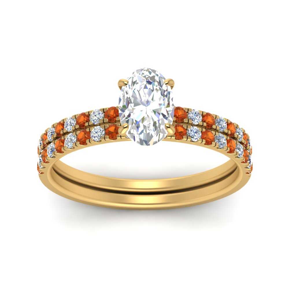 hidden-halo-half-way-oval-shaped-diamond-wedding-ring-set-with-orange-sapphire-in-FD9168OVGSAORANGLE3-NL-YG