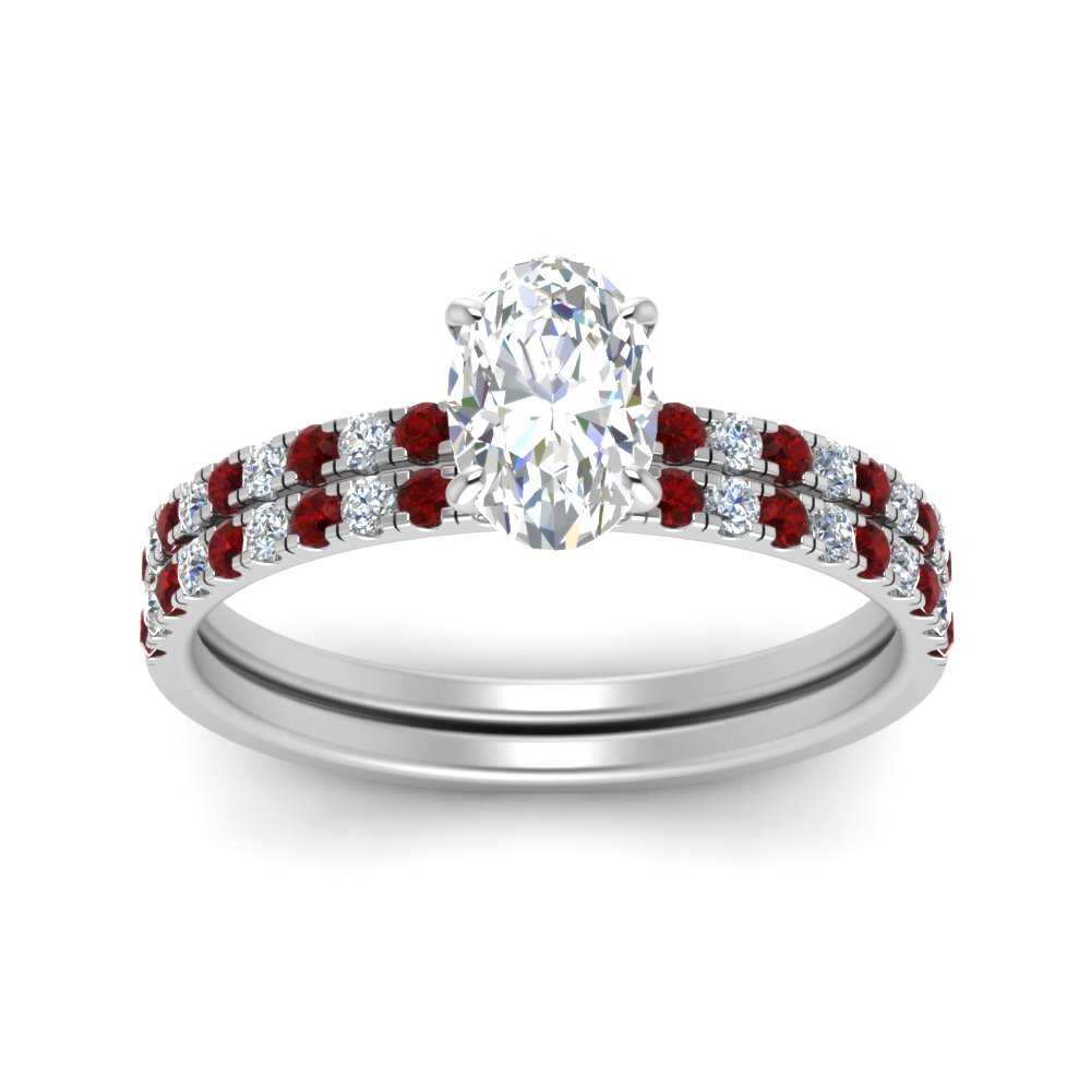 hidden-halo-half-way-oval-shaped-diamond-wedding-ring-set-with-ruby-in-FD9168OVGRUDRANGLE3-NL-WG