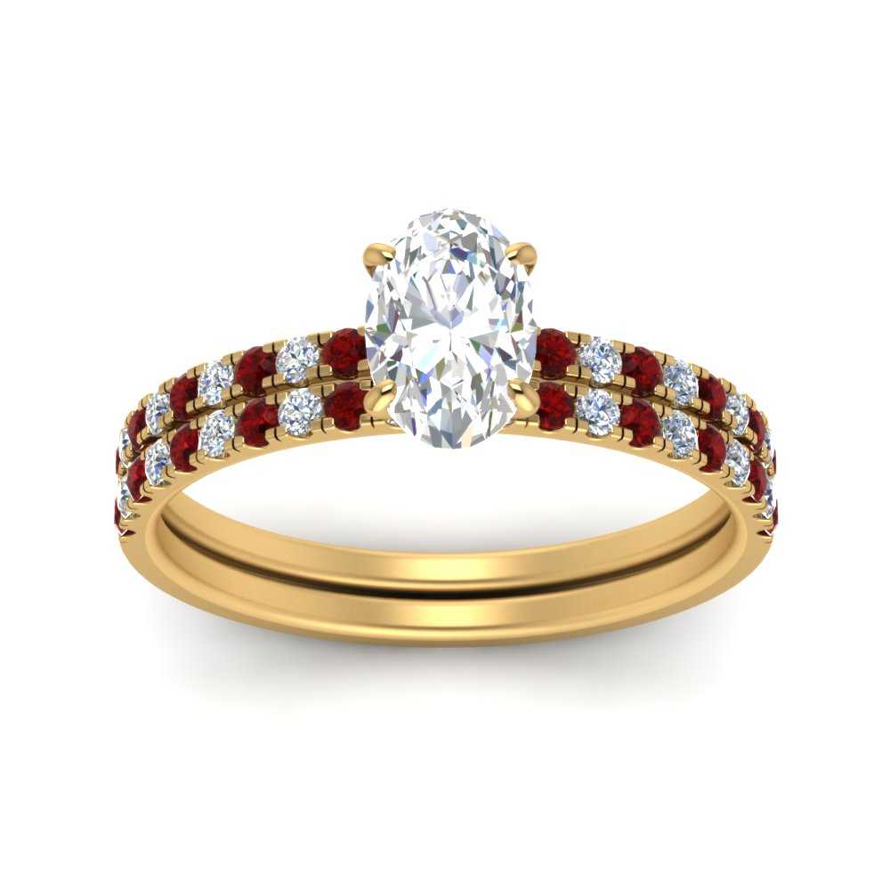 hidden-halo-half-way-oval-shaped-diamond-wedding-ring-set-with-ruby-in-FD9168OVGRUDRANGLE3-NL-YG