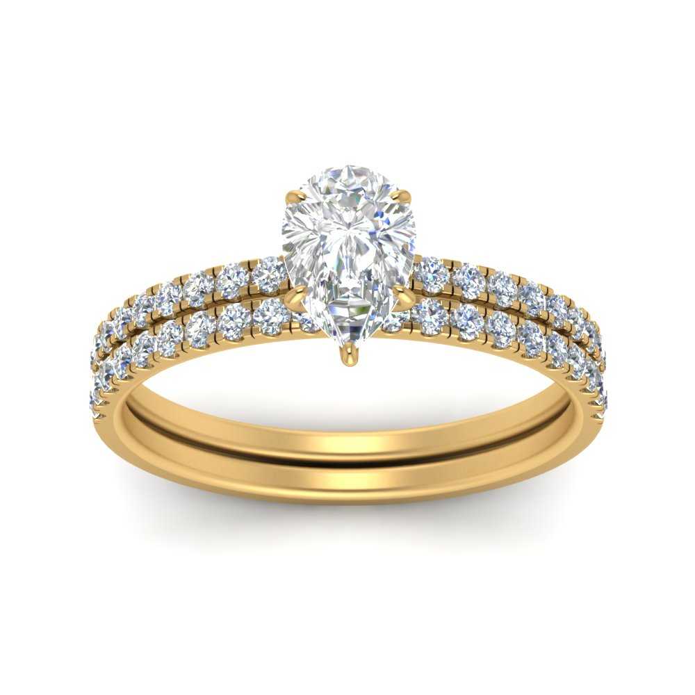 hidden-halo-half-way-pear-shaped-diamond-wedding-ring-set-in-FD9168PEANGLE3-NL-YG