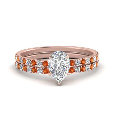 hidden-halo-half-way-pear-shaped-diamond-wedding-ring-set-with-orange-sapphire-in-FD9168PEGSAORANGLE3-NL-RG