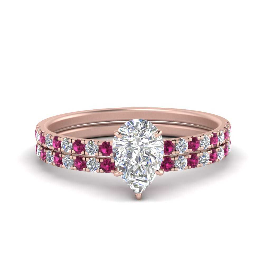 hidden-halo-half-way-pear-shaped-diamond-wedding-ring-set-with-pink-sapphire-in-FD9168PEGSADRPIANGLE3-NL-RG