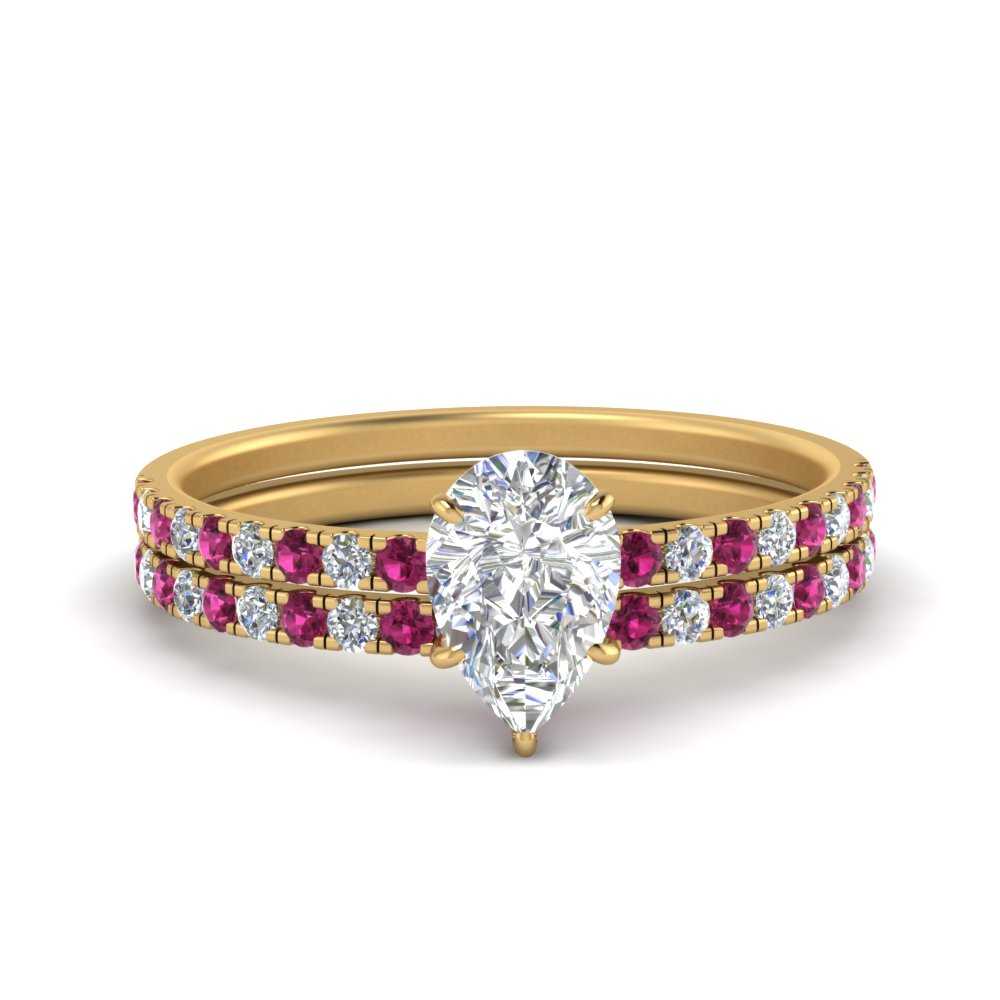 hidden-halo-half-way-pear-shaped-diamond-wedding-ring-set-with-pink-sapphire-in-FD9168PEGSADRPIANGLE3-NL-YG