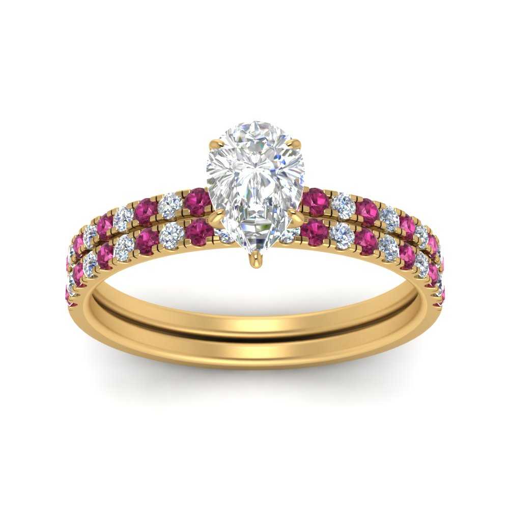 hidden-halo-half-way-pear-shaped-diamond-wedding-ring-set-with-pink-sapphire-in-FD9168PEGSADRPIANGLE3-NL-YG