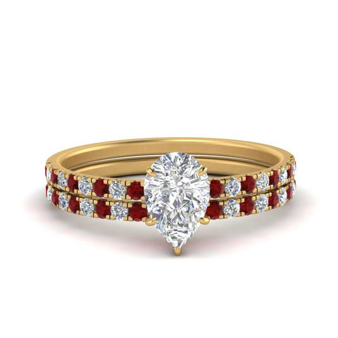 hidden-halo-half-way-pear-shaped-diamond-wedding-ring-set-with-ruby-in-FD9168PEGRUDRANGLE3-NL-YG
