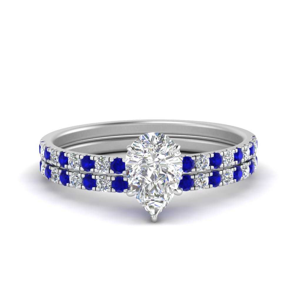hidden-halo-half-way-pear-shaped-diamond-wedding-ring-set-with-sapphire-in-FD9168PEGSABLANGLE3-NL-WG
