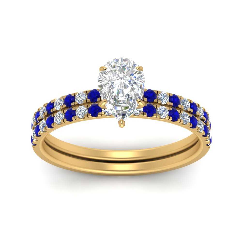 hidden-halo-half-way-pear-shaped-diamond-wedding-ring-set-with-sapphire-in-FD9168PEGSABLANGLE3-NL-YG