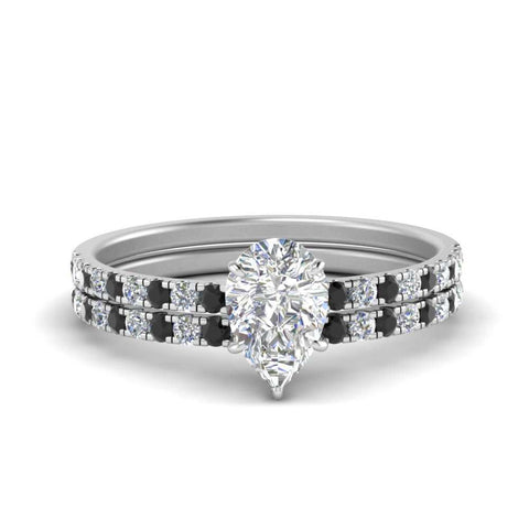hidden-halo-half-way-pear-shaped-wedding-ring-set-with-black-diamond-in-FD9168PEGBLACKANGLE3-NL-WG