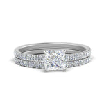 Load image into Gallery viewer, hidden-halo-half-way-princess-cut-diamond-wedding-ring-set-in-FD9168PRANGLE3-NL-WG
