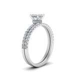 Load image into Gallery viewer, hidden-halo-half-way-princess-cut-diamond-wedding-ring-set-in-FD9168PRANGLE3-NL-WG

