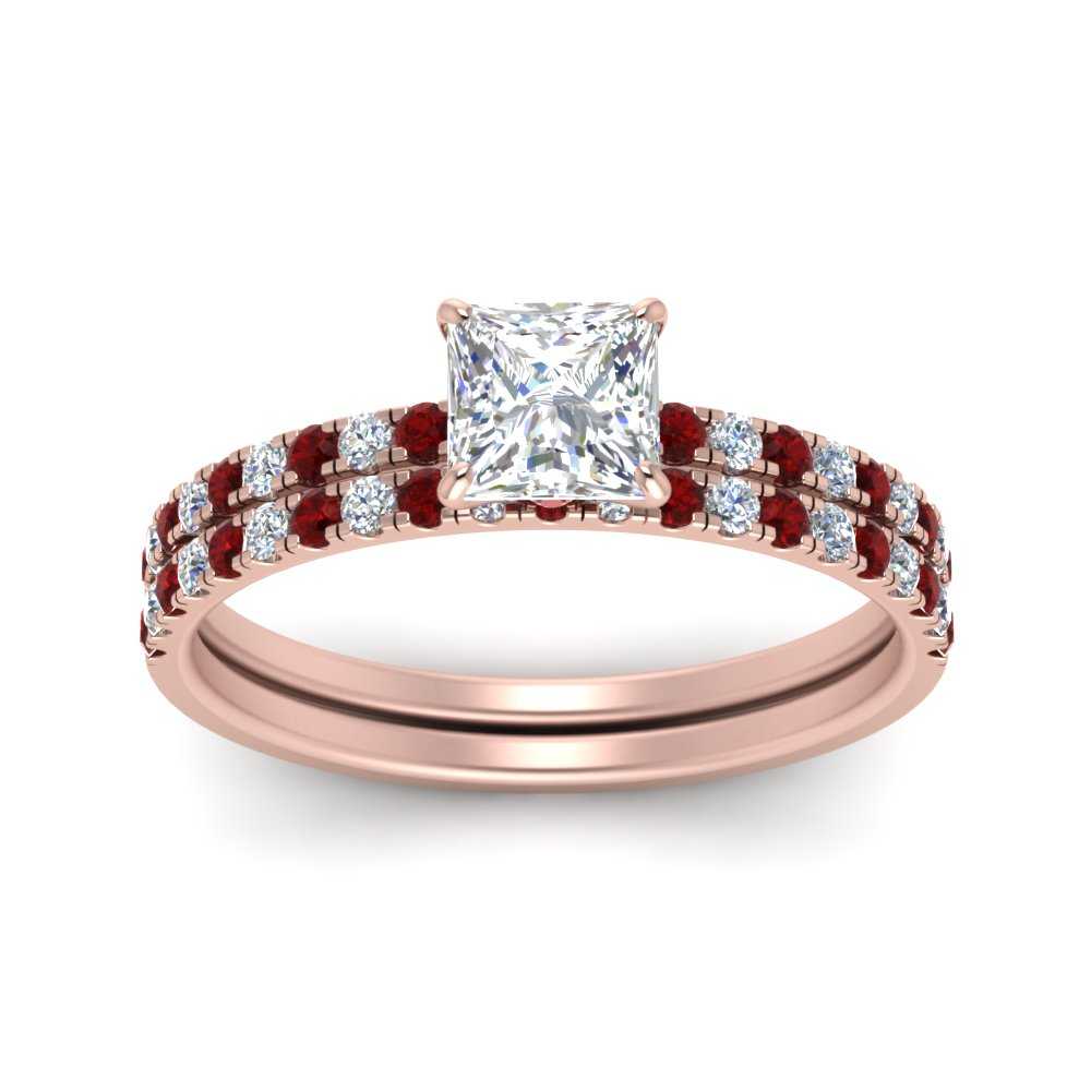hidden-halo-half-way-princess-cut-diamond-wedding-ring-set-with-ruby-in-FD9168PRGRUDRANGLE3-NL-RG