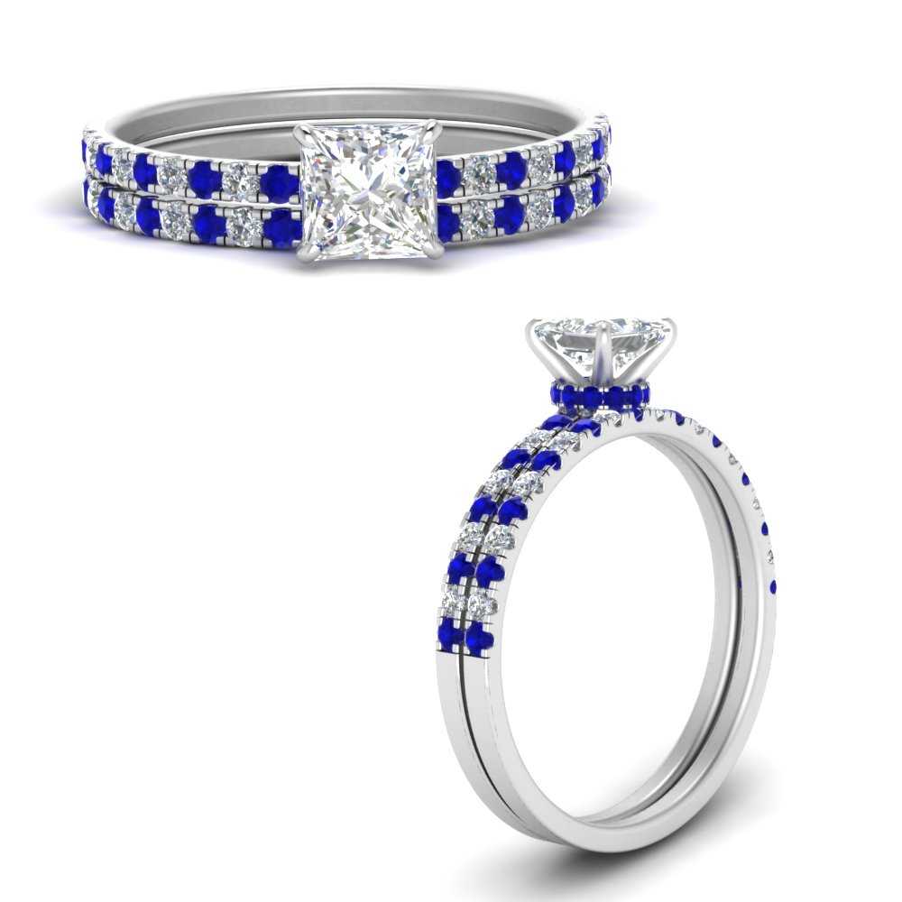 hidden-halo-half-way-princess-cut-diamond-wedding-ring-set-with-sapphire-in-FD9168PRGSABLANGLE3-NL-WG