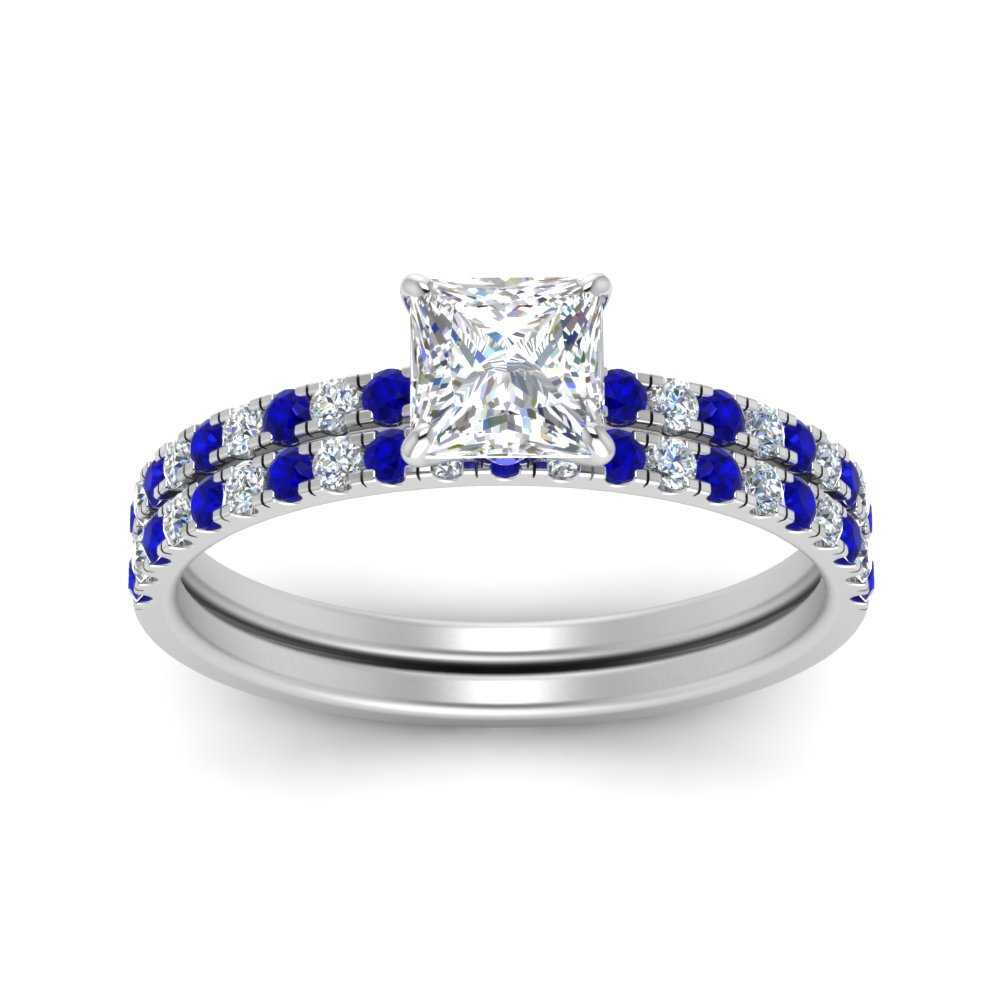 hidden-halo-half-way-princess-cut-diamond-wedding-ring-set-with-sapphire-in-FD9168PRGSABLANGLE3-NL-WG
