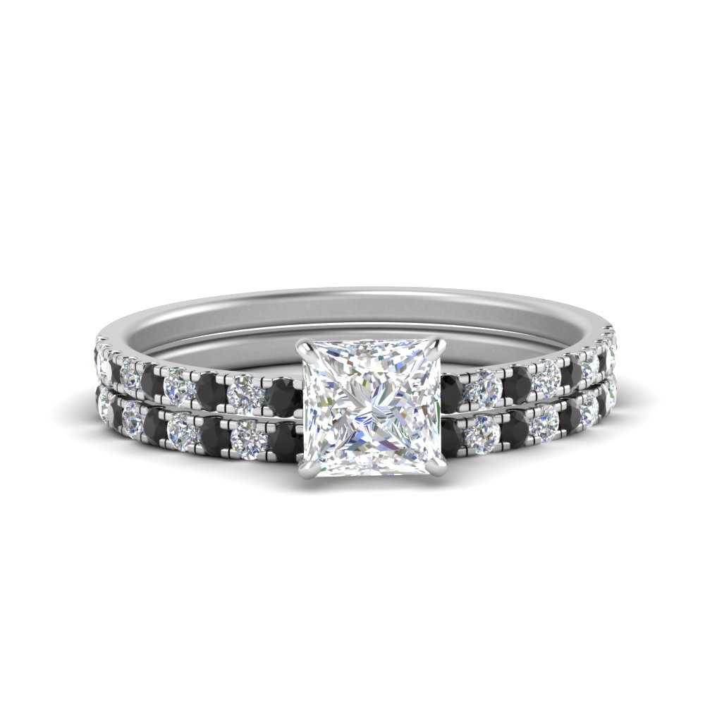 hidden-halo-half-way-princess-cut-wedding-ring-set-with-black-diamond-in-FD9168PRGBLACKANGLE3-NL-WG