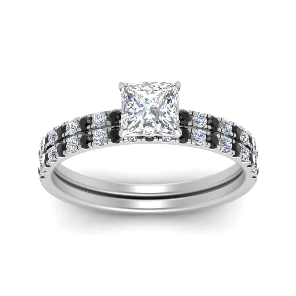 hidden-halo-half-way-princess-cut-wedding-ring-set-with-black-diamond-in-FD9168PRGBLACKANGLE3-NL-WG