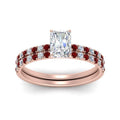 Thumbnail 75 - hidden-halo-half-way-radiant-cut-diamond-wedding-ring-set-with-ruby-in-FD9168RAGRUDRANGLE3-NL-RG