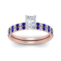 Thumbnail 63 - hidden-halo-half-way-radiant-cut-diamond-wedding-ring-set-with-sapphire-in-FD9168RAGSABLANGLE3-NL-RG
